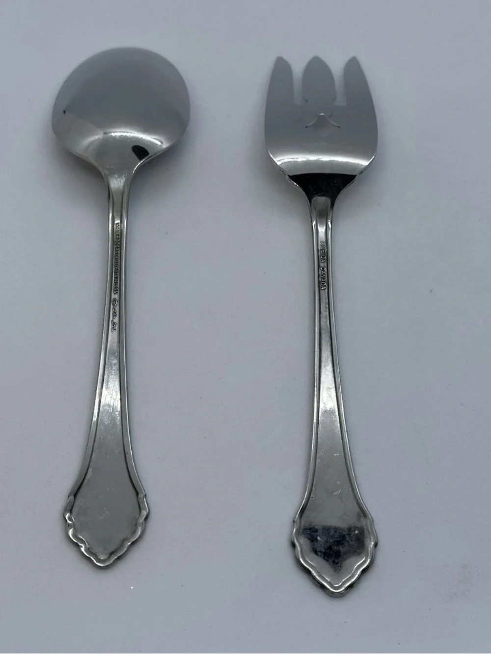 Oneida SUMMER MIST AUTUMN GLOW Stainless Flatware Serving Pieces Lot/8 Wm Rogers